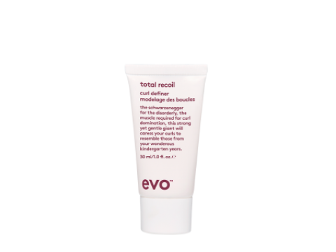 Evo Total Recoil Stiprios fiksacijos garbanų kremas 30ml